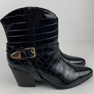 JUSTFAB black ankle boots